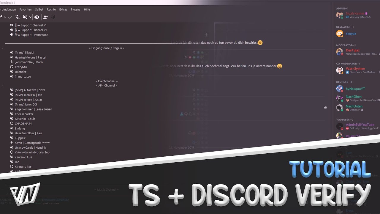 Verifizieren!? - RANG auf Teamspeak und Discord erhalten! 🔥😍 - YouTube