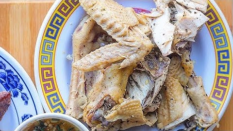 Poached Chicken (Nqaj Qab Vum)