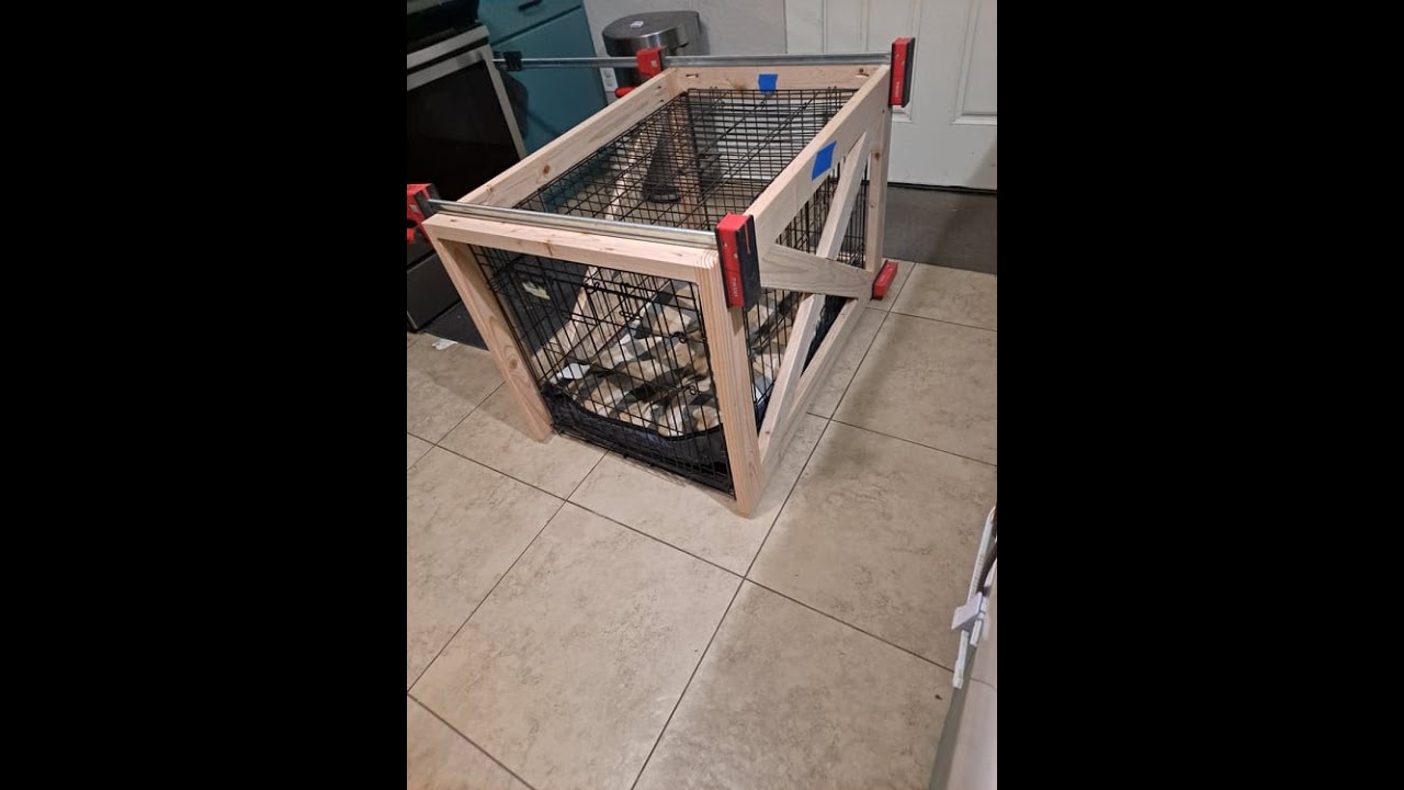 Koda's Kennel Cover and End Table Part 1