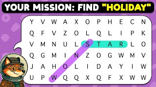 🦊🔍 Can You Find “HOLIDAY”? 🔎🦊 | Word Search Puzzle screenshot 5
