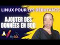 PHP + MySQL sous Linux : Ajouter des données facilement (INSERT PDO)