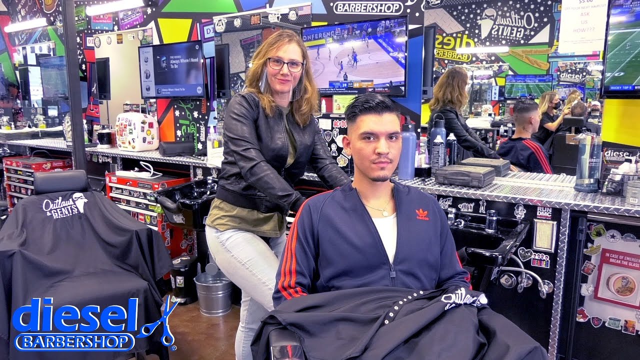 Diesel Haircuts Shaves Las Vegas YouTube