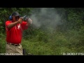 Double Barreled 1911 Pistol Quad Wield Unedited High Speed SlowMo! (60P)