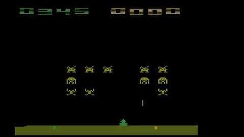 Space Invaders 2600 High Score Attempt