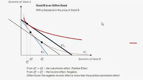 Giffen Good Example - Price Change, Income and Substitution Effect - Intro to Microeconomics