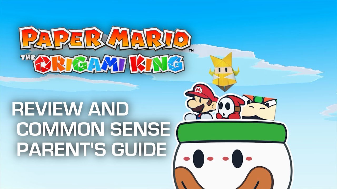 Review - Paper Mario: The Origami King - Including Common Sense Parent's  Guide