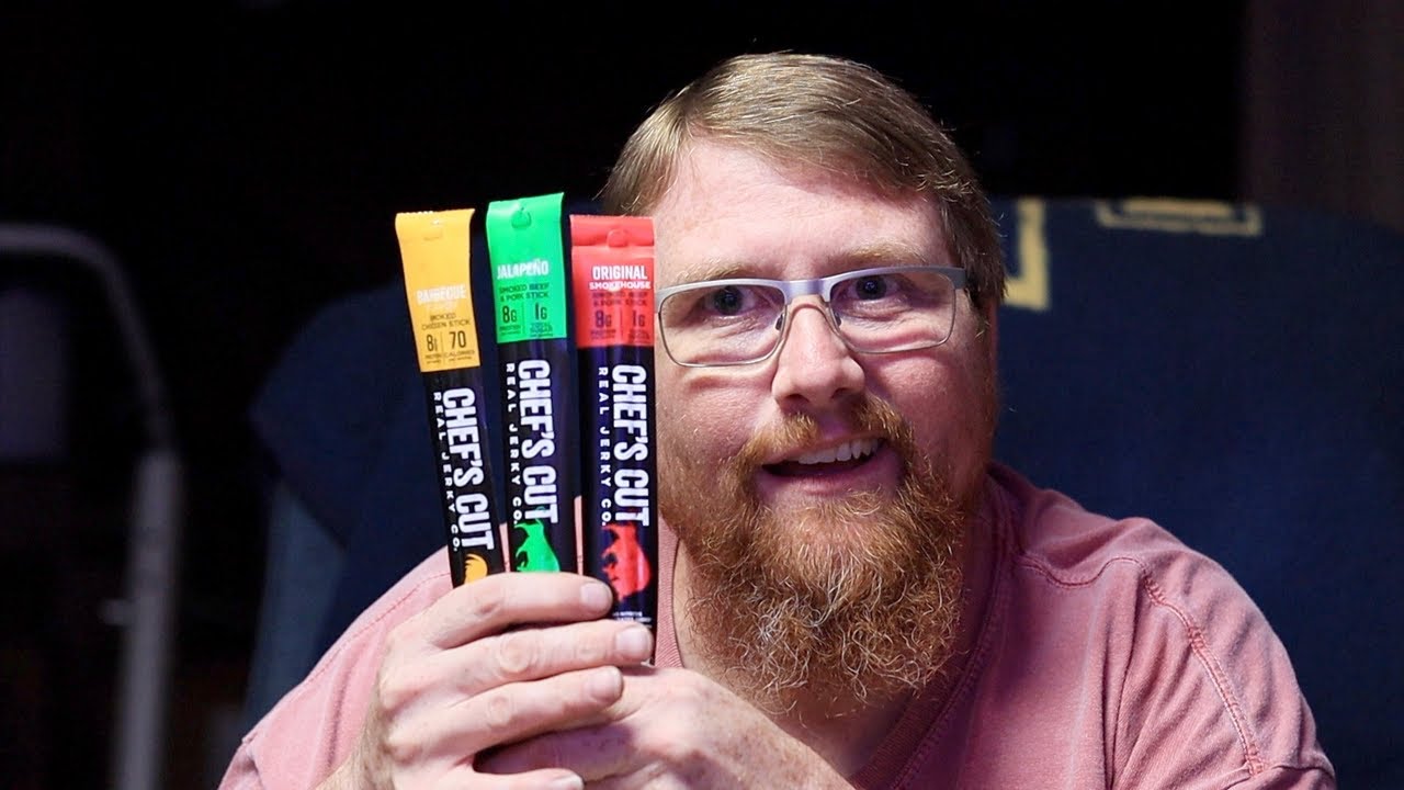Chef's Cut Real Jerky Co. Three Flavors! - YouTube
