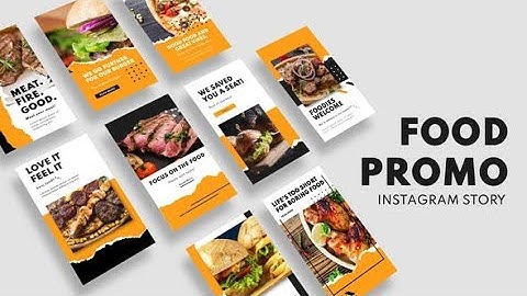 Fast Food Restaurant Business Video  - After Effects Projects