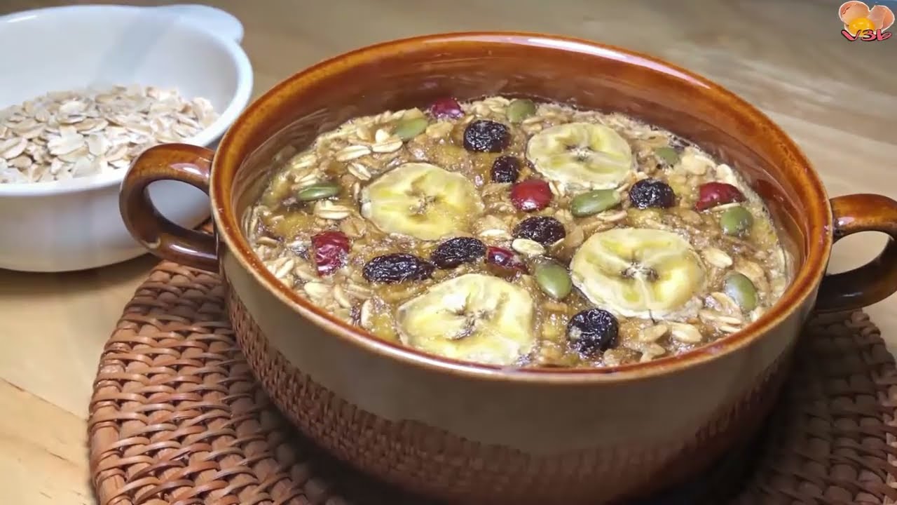 Cách làm bánh yến mạch giảm cân với táo và hạt óc chó Cách làm bánh yến mạch giảm cân với táo và hạt óc chó
