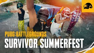 PUBG SURVIVOR SUMMERFEST | Dive into PUBG&#39;s hottest update &amp; event this summer!