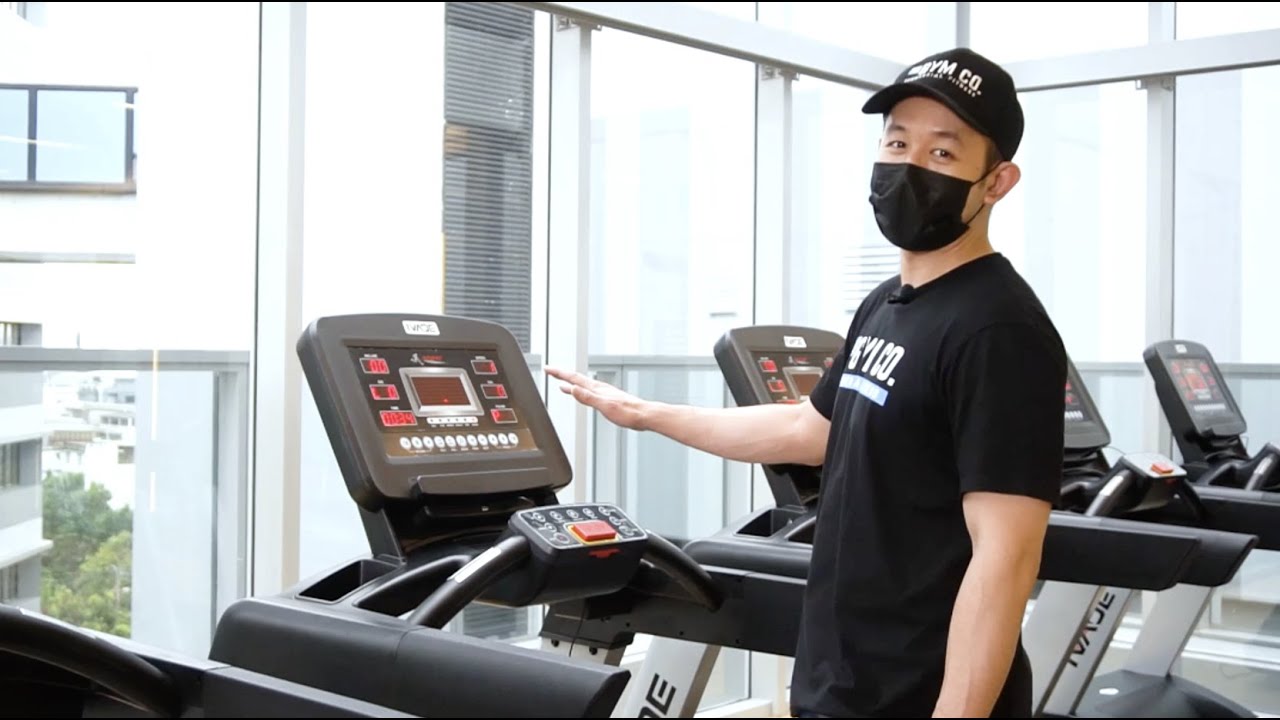 อธิบายการใช้งานหน้าจอ ลู่วิ่งไฟฟ้า IVADE ™ รุ่น IV100 - THEGYMCO.CO