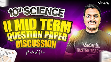 10th Science | 2nd Mid Term Question Paper Analysis | State Board 2025 | Prakash Sir