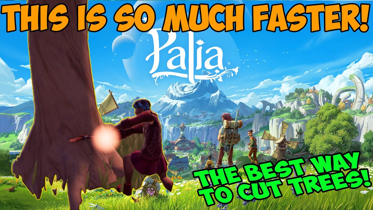 How to chop trees faster on the new MMO Palia! YouTube