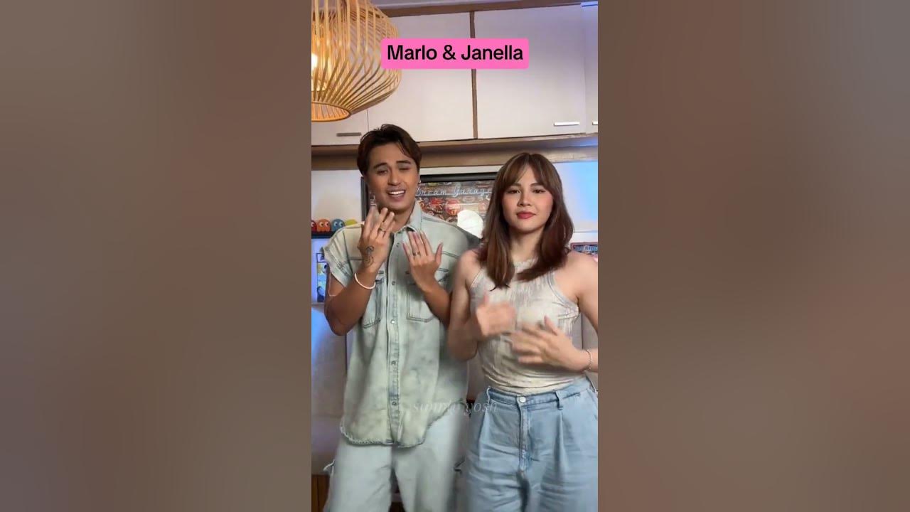 Marlo Mortel and Janella Salvador tiktok time #janellasalvador #marlomortel