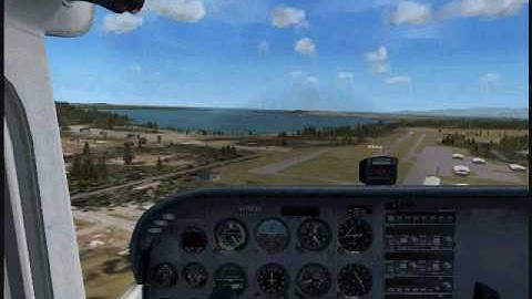 Difference between no flaps and flaps in FSX