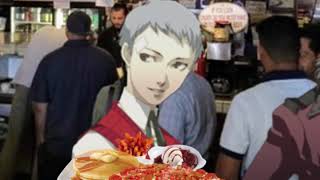 Akihiko Sanada goes to Pizza Hut