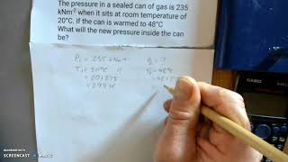 Pressure Law calcs