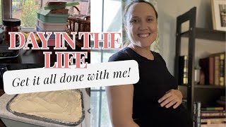 Day In the Life of a Homeschooling Homemaking Mom of 6 || Get It All Done with Me!