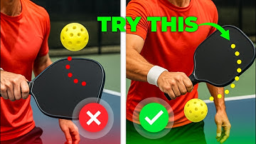 The BIG Topspin Myth: Stop Coming Over the Ball | Pickleball Tips