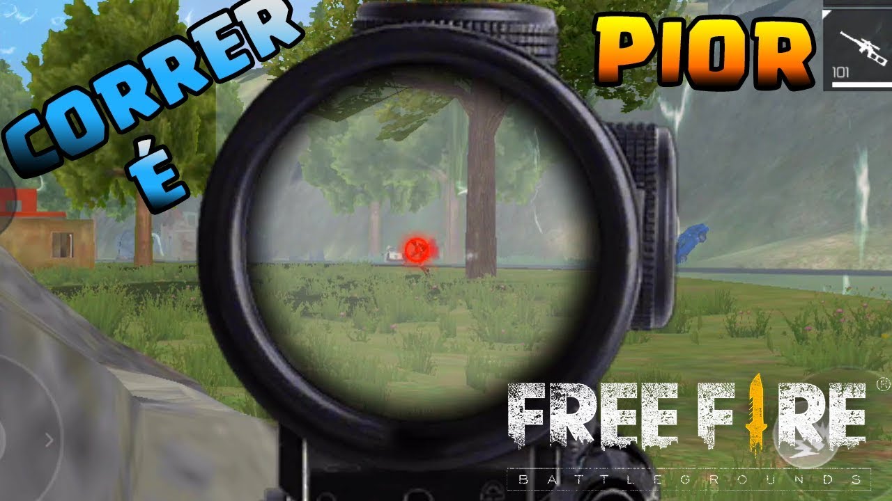 JOGUEI PARTIDA RANQUEADA - FREE FIRE BATTLEGROUNDS 