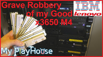 Cleaning the IBM/Lenovo x3650 M4 after Years of Running - 1122