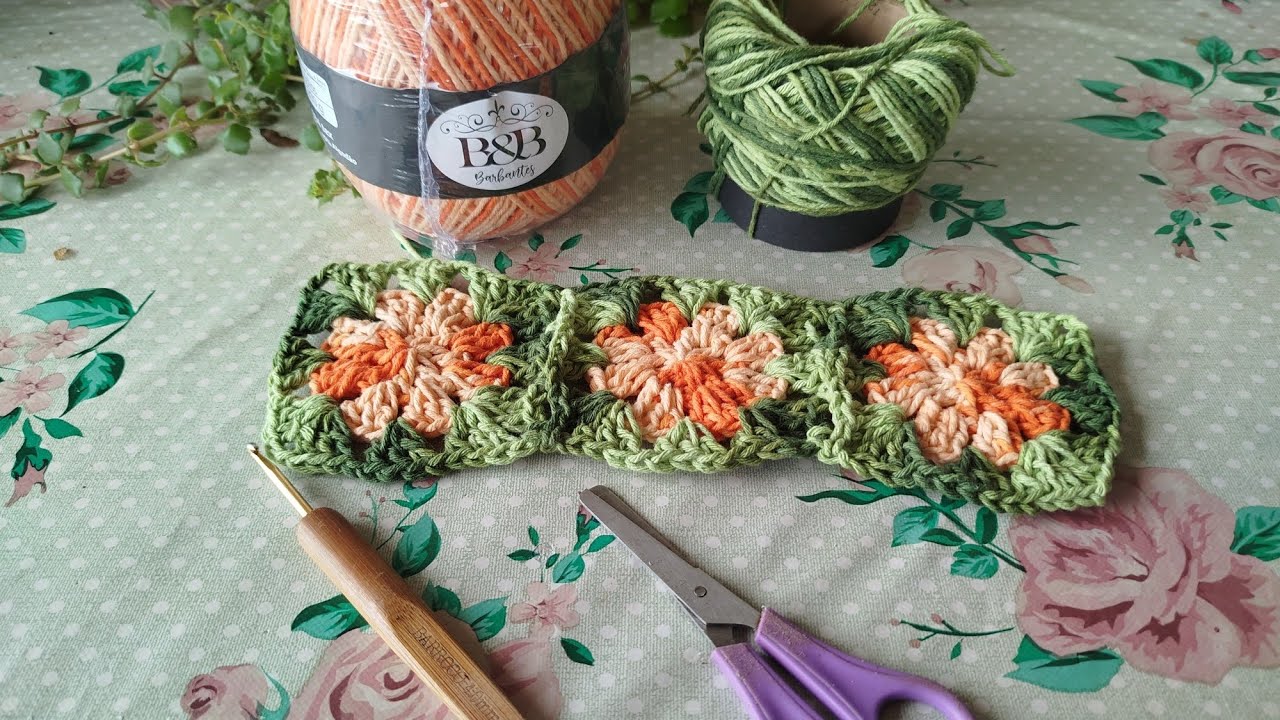🌼 Como Unir Flores no Crochê SEM VÁRIOS ARREMATES (Muito Mais Fácil!)