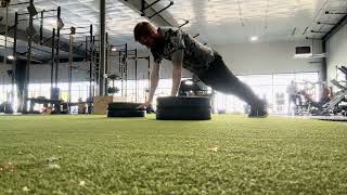 Depth Drop Plyo Pushups 
