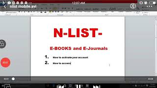 NLIST