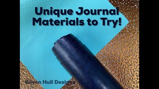 Die Cutting Unique Materials