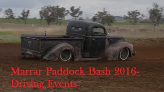 Marrar Paddock Bash 2016- Driving Events