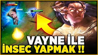 Lee Si̇n Gi̇bi̇ İnsec Atan Vayne Öğreti̇ci̇ Oynaniş Full Saldiri Hizi Ad Ogün Demirci