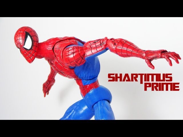 MARVEL LEGENDS ICONS スパイダーマン フィギュア Marvel Legends Icons Spider Man 12 Inch Figure Review - YouTube