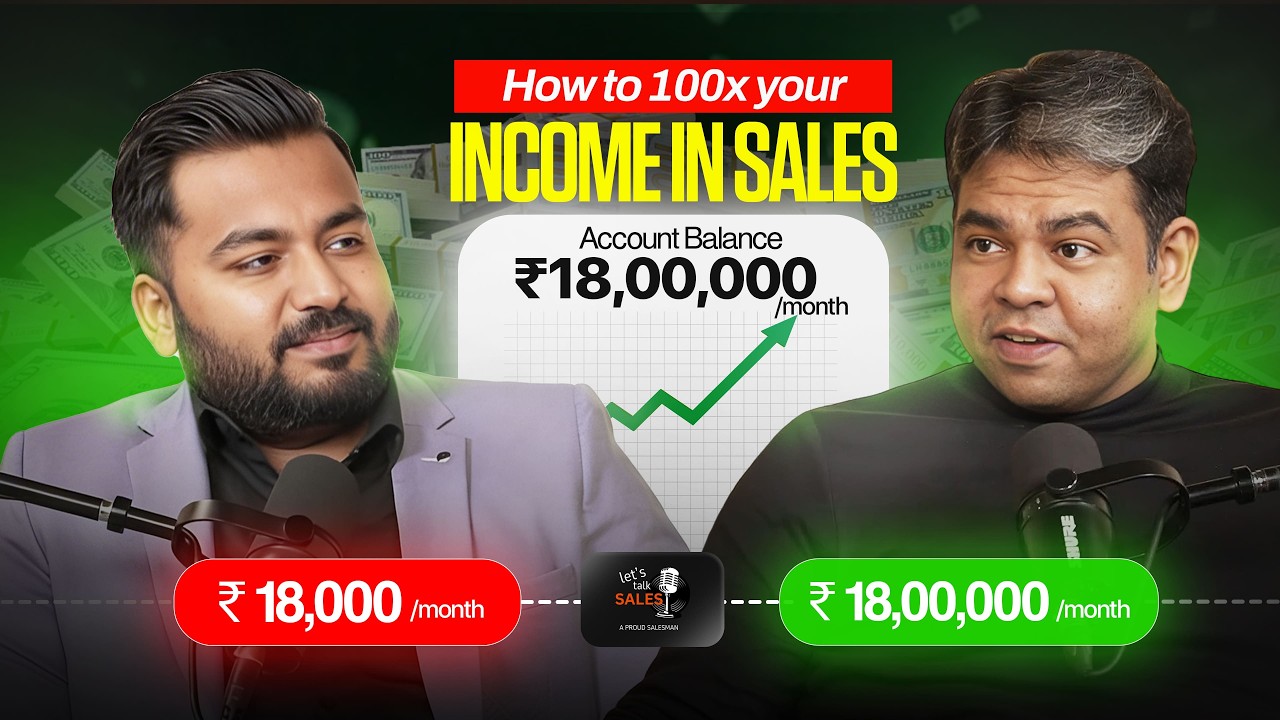 Sales Is Hard? Try Being Broke | Shahjad Khan & Sharat Sharma | Let's Talk Sales Episode 1