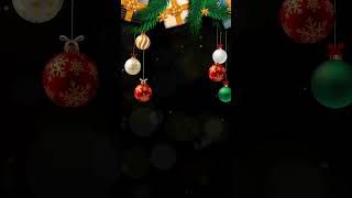 Free Elegant Realistic Christmas Background Animation #cartoonbackground #2danimation