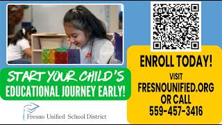Fresno Unified Early Learning Preschool Building Bright Futures
