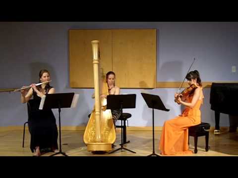 Debussy Trio for Flute, Viola, and Harp