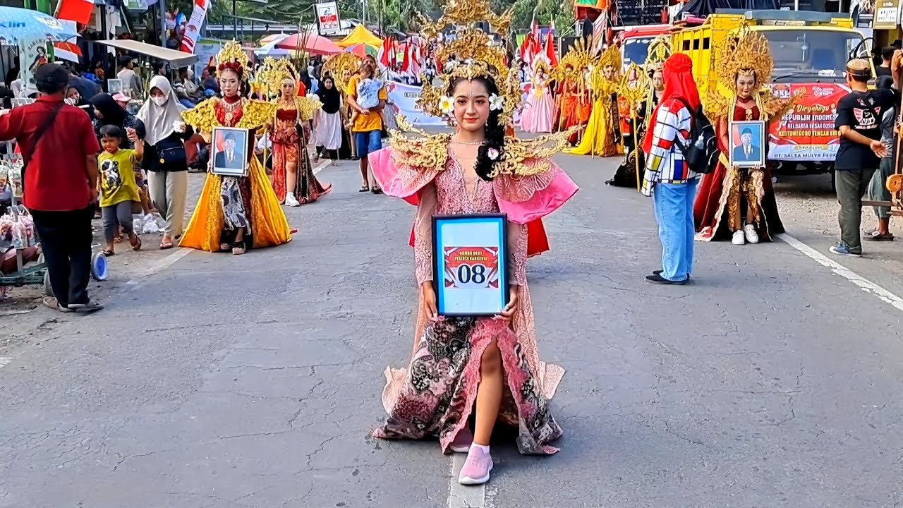 Karnaval Kirab Budaya SMPN 2 Jenggawah Jember Tahun 2024
