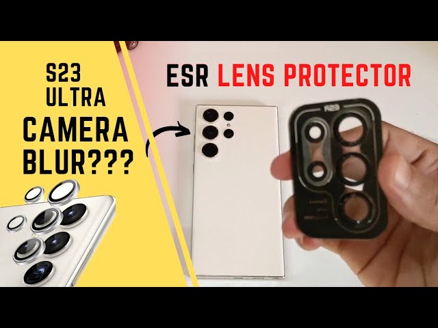 SaharaCase ZeroDamage Camera Lens Protector for Samsung Galaxy S23