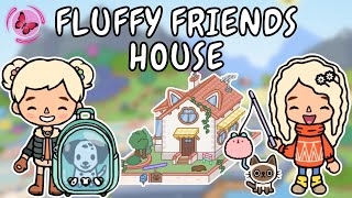 FLUFFY  FRIENDS  HOUSE! NEW HOME DESIGNER OUT NOW in Toca Life World | TOCA GIRLZ