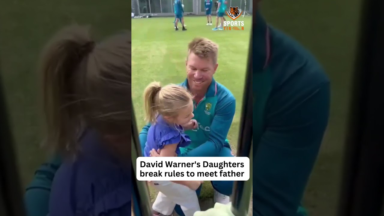 David Warner | David Warner's Daughters break rules | David Warner enjoying family time 