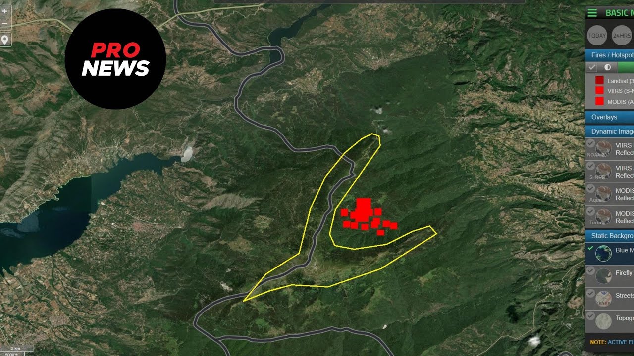 Πάρκο με… ανεμογεννήτριες έχει σχεδιαστεί στην περιοχή που καίγονται τα Πιέρια Όρη!  | Pronews TV