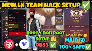  LK TEAM || br mod menu hack setup || vphoneos+magisk setup || root//non root work || 100%safe ✅️