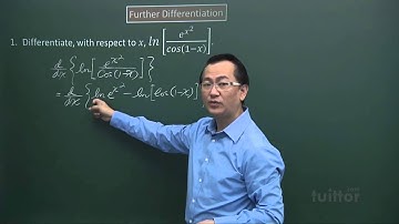 Further Differentiation - Differentiation on Trigo. & Log. Functions (Additional Maths Sec 3/4)