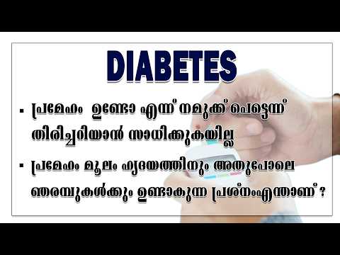 പ്രമേഹം മൂലം ഹൃദയത്തിനും അതുപോലെ ഞരമ്പുകൾക്കും ഉണ്ടാകുന്ന പ്രശ്നം എന്താണ് ? l Diabetes l Healath