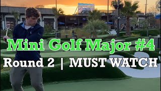 Mini Golf Major #4 (CRAZY ENDING!) | ROUND 2 | Popstroke Myrtle Beach