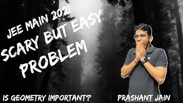 Straight Line Problem Done Right by Geometry in JEE Main 2021 | Prashant Jain