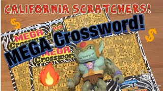 California Mega Crosswords Scratchers‼️