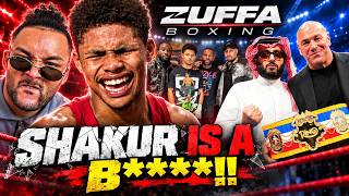 🤬 SHAKUR STEVENSON AXED FROM ZUFFA BOXING BY TURKI!!