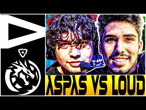 ASPAS vs LOUD! - LOUD vs Leviatan - VCT Americas Kickoff | VALORANT