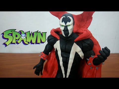 SPAWN de plastilina - spawn comic - Todd McFarlane - spawn mortal kombat 11